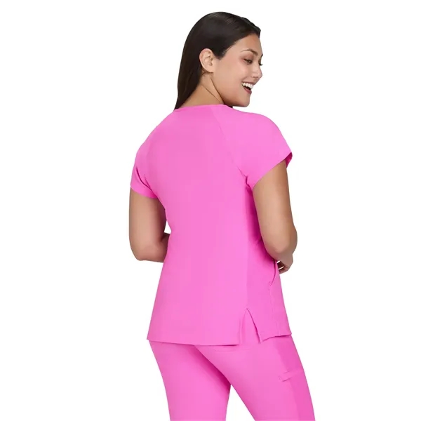 Lite - Women's Two-Pocket Split-V-Neck Scrub Top - Lite - Women's Two-Pocket Split-V-Neck Scrub Top - Image 2 of 3