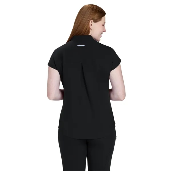 koi - Next Gen - Womens Two-Pocket Button Closure Scrub Top - koi - Next Gen - Womens Two-Pocket Button Closure Scrub Top - Image 1 of 7