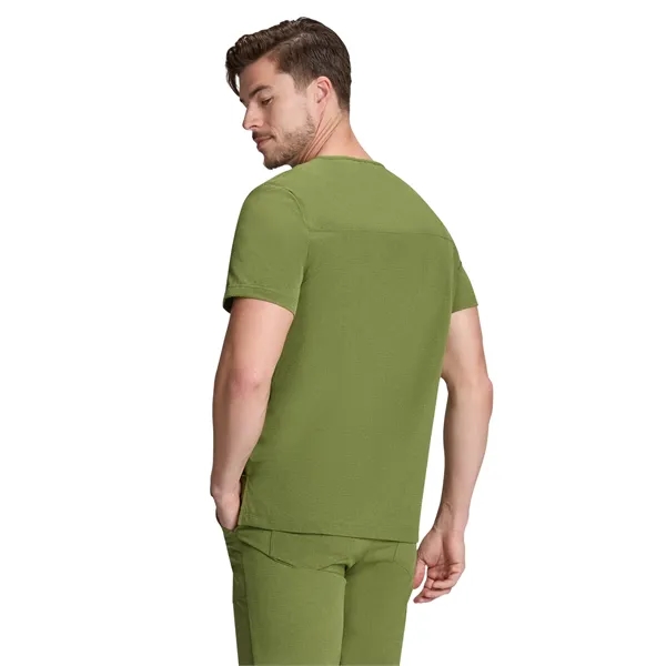 koi - Solis - Men's Four-Pocket V-Neck Caldwell Scrub Top - koi - Solis - Men's Four-Pocket V-Neck Caldwell Scrub Top - Image 4 of 9
