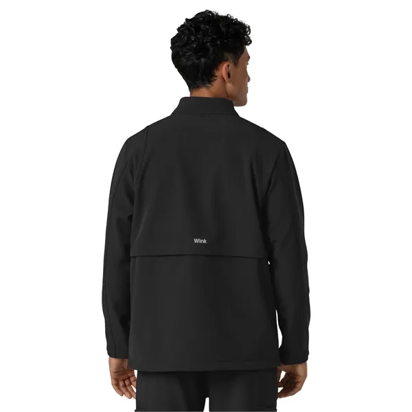 Wink- Layers - Men's Four-Pocket Soft Shell Scrub Jacket - Wink- Layers - Men's Four-Pocket Soft Shell Scrub Jacket - Image 1 of 5