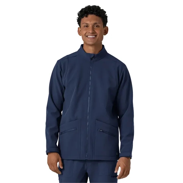 Wink- Layers - Men's Four-Pocket Soft Shell Scrub Jacket - Wink- Layers - Men's Four-Pocket Soft Shell Scrub Jacket - Image 3 of 5