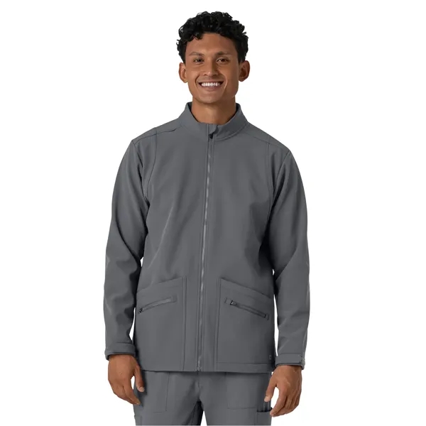 Wink- Layers - Men's Four-Pocket Soft Shell Scrub Jacket - Wink- Layers - Men's Four-Pocket Soft Shell Scrub Jacket - Image 5 of 5