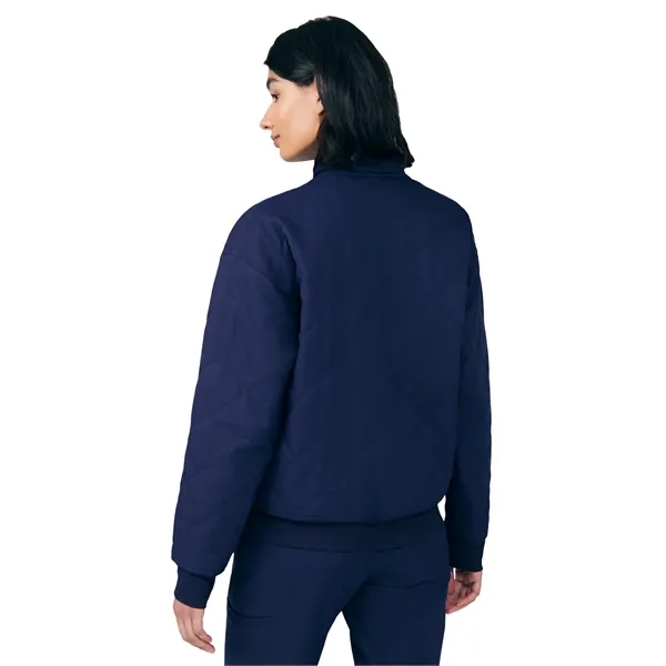 White Cross - VIBE - Women's Three-Pocket Scrub Jacket - White Cross - VIBE - Women's Three-Pocket Scrub Jacket - Image 2 of 3