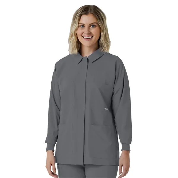 Wink - Renew - Women's Four-Pocket Scrub Shirt Jacket - Wink - Renew - Women's Four-Pocket Scrub Shirt Jacket - Image 2 of 3