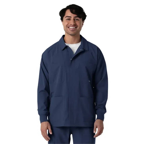 Wink - Nurtur - Men's Four-Pocket Scrub Shirt Jacket - Wink - Nurtur - Men's Four-Pocket Scrub Shirt Jacket - Image 3 of 7
