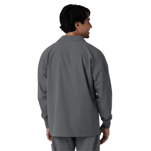 Wink - Nurtur - Men's Four-Pocket Scrub Shirt Jacket - Wink - Nurtur - Men's Four-Pocket Scrub Shirt Jacket - Image 4 of 7
