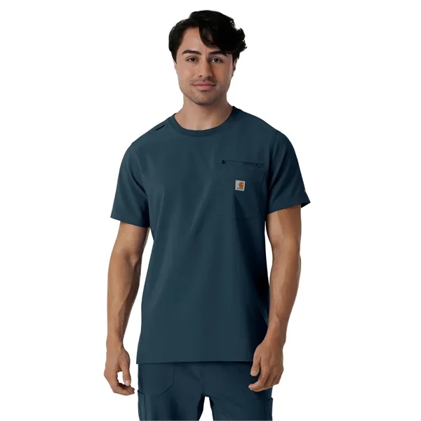 Carhartt Scrubs - Force Cross-Flex - Men's Two-Pocket Cre... - Carhartt Scrubs - Force Cross-Flex - Men's Two-Pocket Cre... - Image 5 of 13