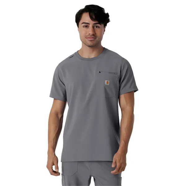 Carhartt Scrubs - Force Cross-Flex - Men's Two-Pocket Cre... - Carhartt Scrubs - Force Cross-Flex - Men's Two-Pocket Cre... - Image 8 of 13