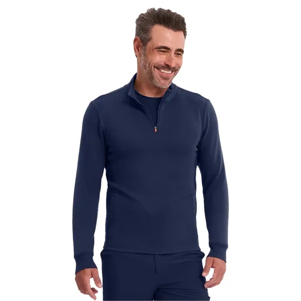 Infinity Lifestyle - Men's 2-Pocket Mock Neck Jacket - Infinity Lifestyle - Men's 2-Pocket Mock Neck Jacket - Image 3 of 5