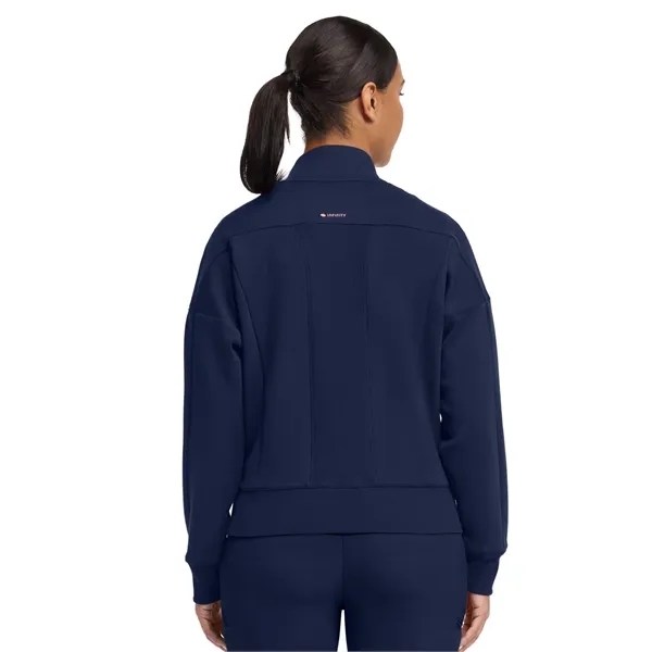 Infinity Lifestyle - Women's 2-Pocket Full Zip Jacket - Infinity Lifestyle - Women's 2-Pocket Full Zip Jacket - Image 4 of 7