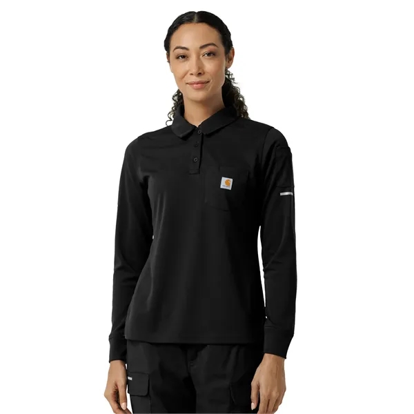 Carhartt Scrubs - Women's Three-Pocket Heavyweight Long S... - Carhartt Scrubs - Women's Three-Pocket Heavyweight Long S... - Image 0 of 2