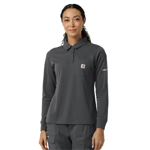 Carhartt Scrubs - Women's Three-Pocket Heavyweight Long S... - Carhartt Scrubs - Women's Three-Pocket Heavyweight Long S... - Image 2 of 2