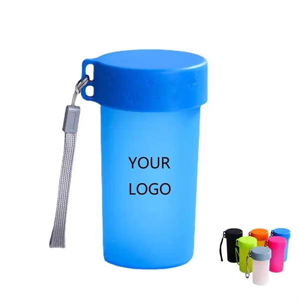 Plastic Frosted Water Cup - Plastic Frosted Water Cup - Image 0 of 2