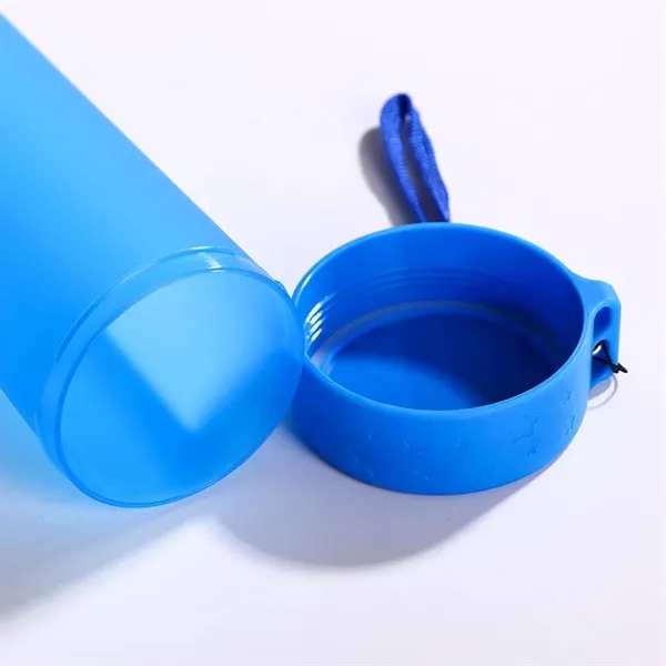 Plastic Frosted Water Cup - Plastic Frosted Water Cup - Image 1 of 2