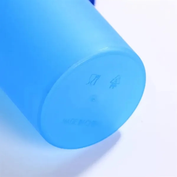 Plastic Frosted Water Cup - Plastic Frosted Water Cup - Image 2 of 2