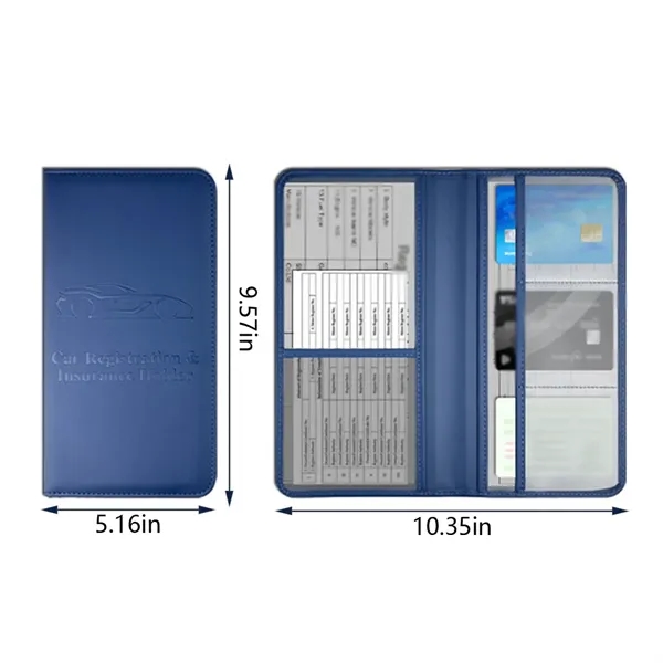 Auto truck case car registration and insurance card holder - Auto truck case car registration and insurance card holder - Image 1 of 4