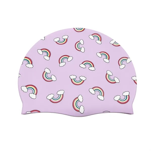 Custom Children Silicone Swimming Cap - Custom Children Silicone Swimming Cap - Image 3 of 3