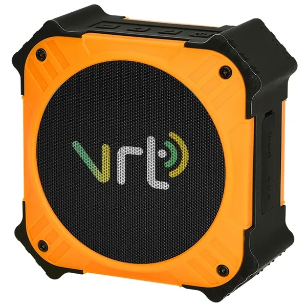 5W Solar Waterproof Bluetooth® Speaker - 5W Solar Waterproof Bluetooth® Speaker - Image 1 of 1