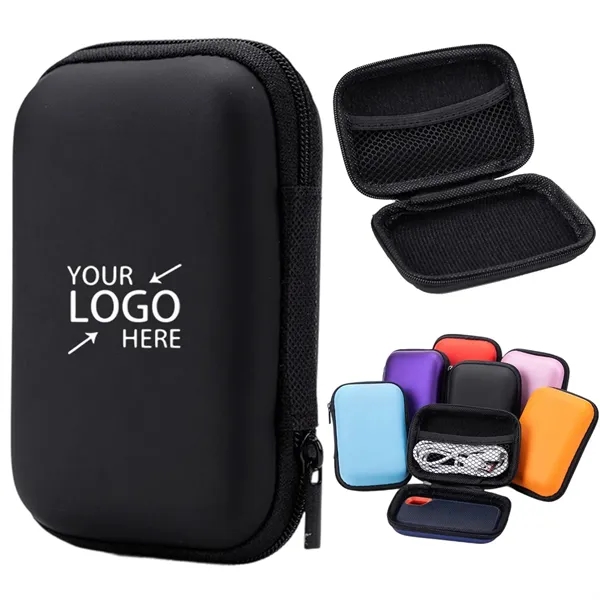 Travel Electronic Accessories Storage Bag Organizer Pouch - Travel Electronic Accessories Storage Bag Organizer Pouch - Image 0 of 4