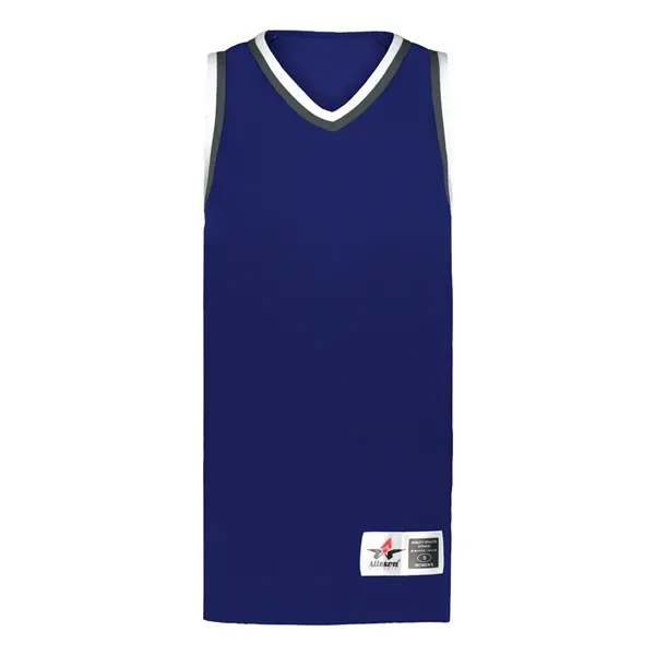 Alleson Athletic Women's Retro Basketball Jersey - Alleson Athletic Women's Retro Basketball Jersey - Image 11 of 20
