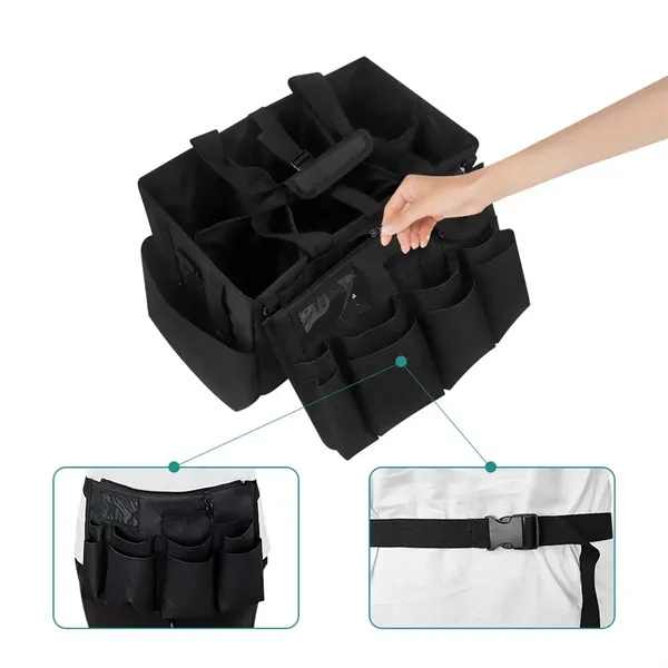 Gardening portable wearable cleaning caddy organizer bag - Gardening portable wearable cleaning caddy organizer bag - Image 2 of 4