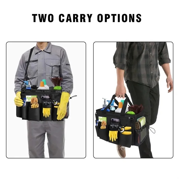 Gardening portable wearable cleaning caddy organizer bag - Gardening portable wearable cleaning caddy organizer bag - Image 3 of 4