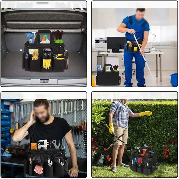 Gardening portable wearable cleaning caddy organizer bag - Gardening portable wearable cleaning caddy organizer bag - Image 4 of 4