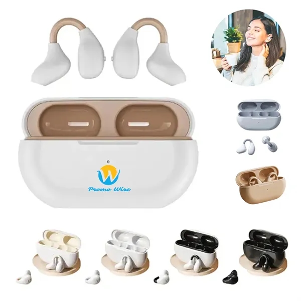 Ear-clip Bluetooth Wireless Earbuds Headphones - Ear-clip Bluetooth Wireless Earbuds Headphones - Image 0 of 8