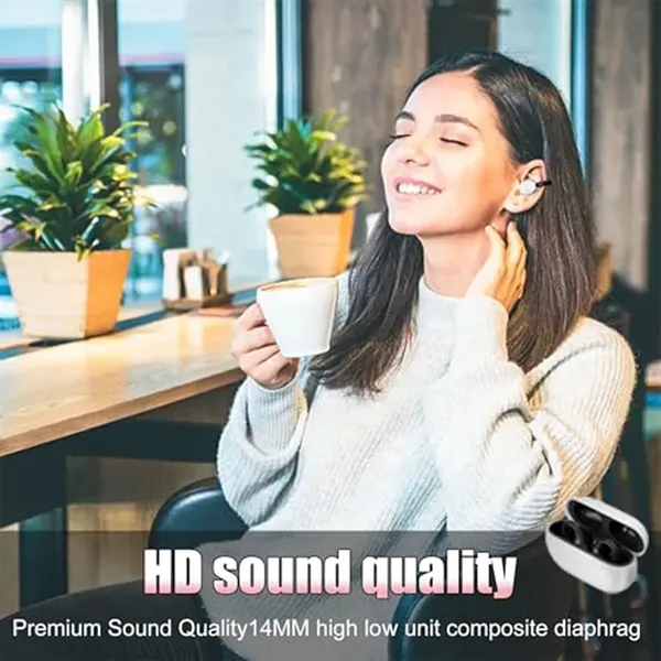 Ear-clip Bluetooth Wireless Earbuds Headphones - Ear-clip Bluetooth Wireless Earbuds Headphones - Image 1 of 8