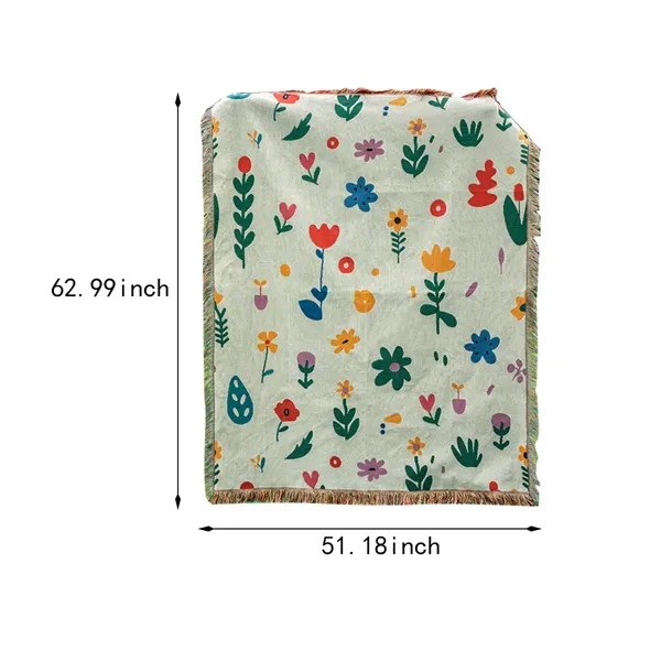 Multi-function decorative sofa bed  tapestry shawl blanket - Multi-function decorative sofa bed  tapestry shawl blanket - Image 1 of 4
