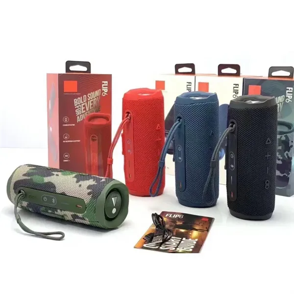 Flip 6-Portable Waterproof Bluetooth Party Speaker - Flip 6-Portable Waterproof Bluetooth Party Speaker - Image 0 of 6