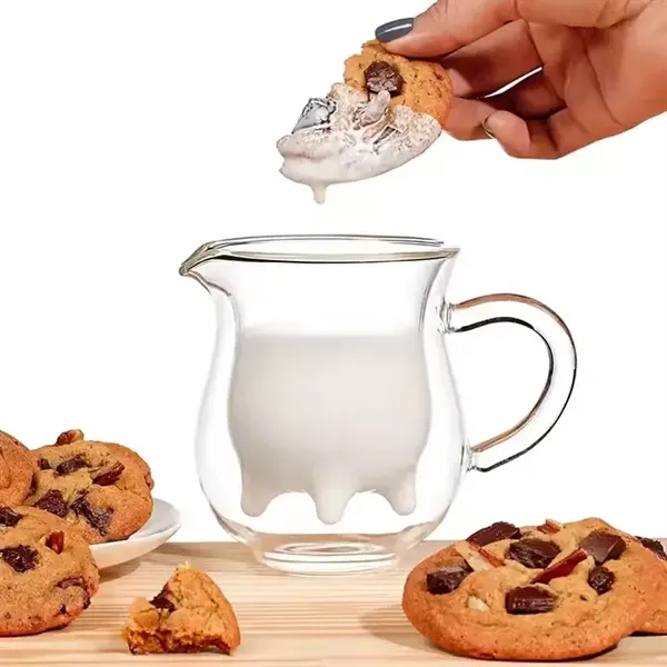 Double Walled Milk Cup With Handle - Double Walled Milk Cup With Handle - Image 0 of 4