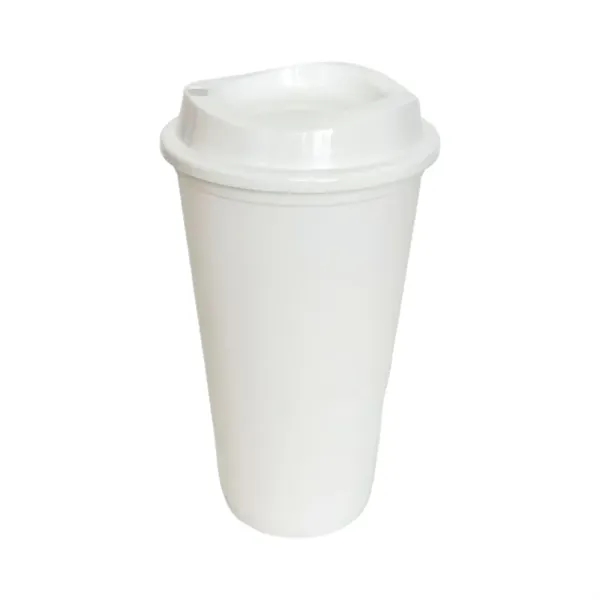 16Oz Coffee Cup With Lid - 16Oz Coffee Cup With Lid - Image 7 of 8
