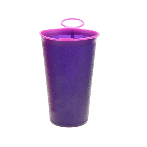 7Oz Portable Outdoor Folding Soft Water Cup - 7Oz Portable Outdoor Folding Soft Water Cup - Image 4 of 6