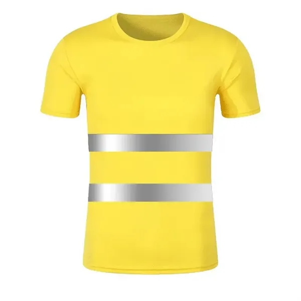 Round Neck Reflective Safe T-shirt - Round Neck Reflective Safe T-shirt - Image 2 of 6