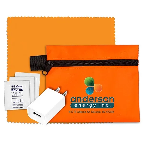 Tech Home and Travel Kit w/ Cleaning Cloth / Wall Charger - Tech Home and Travel Kit w/ Cleaning Cloth / Wall Charger - Image 9 of 21