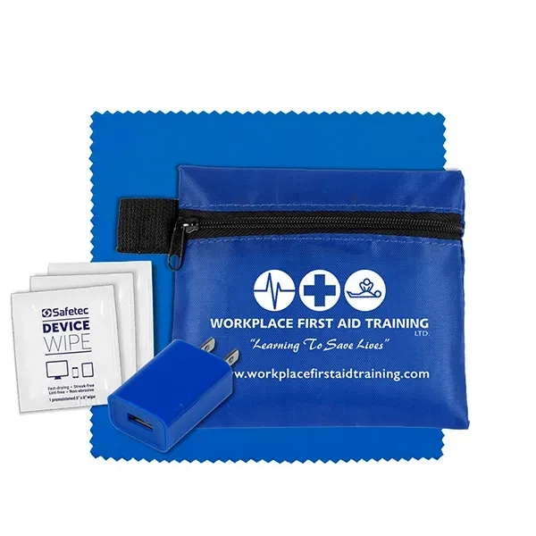 Tech Home and Travel Kit w/ Cleaning Cloth / Wall Charger - Tech Home and Travel Kit w/ Cleaning Cloth / Wall Charger - Image 13 of 21