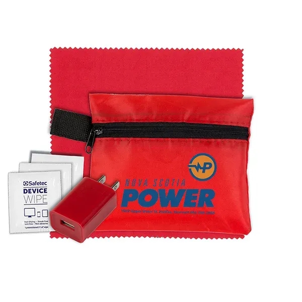 Tech Home and Travel Kit w/ Cleaning Cloth / Wall Charger - Tech Home and Travel Kit w/ Cleaning Cloth / Wall Charger - Image 15 of 21