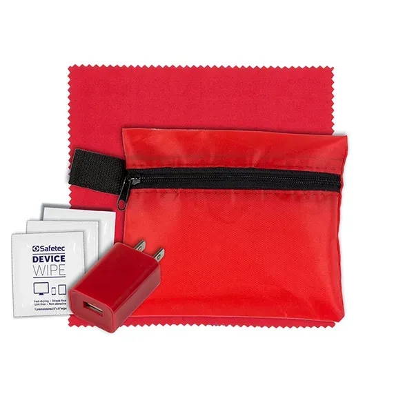 Tech Home and Travel Kit w/ Cleaning Cloth / Wall Charger - Tech Home and Travel Kit w/ Cleaning Cloth / Wall Charger - Image 21 of 21