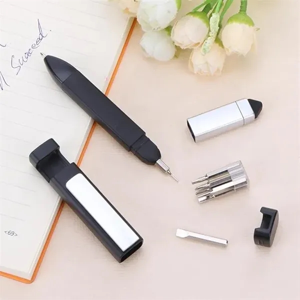 Multifunction Tool Pen with Screwdriver Set - Multifunction Tool Pen with Screwdriver Set - Image 7 of 9