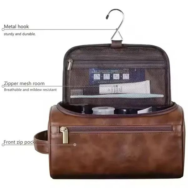 Men's Travel Toiletry Bag - Men's Travel Toiletry Bag - Image 3 of 12