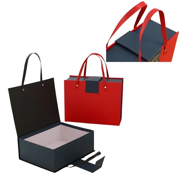 Premium Gift Box With Handles - Premium Gift Box With Handles - Image 2 of 2