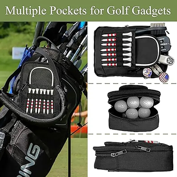 Golf Bag Can Hold 15 Balls And 7 Studs. - Golf Bag Can Hold 15 Balls And 7 Studs. - Image 3 of 4