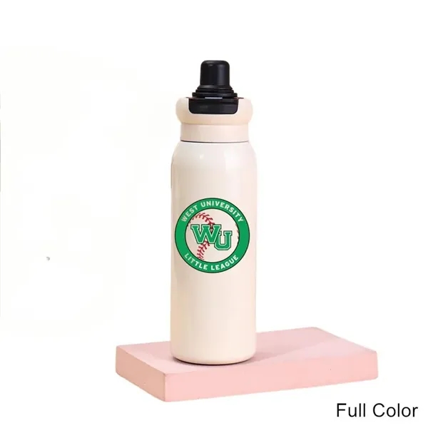 22 oz LABUBU Cartoon Insulated Dual-Drink Bottle with Straw - 22 oz LABUBU Cartoon Insulated Dual-Drink Bottle with Straw - Image 1 of 32