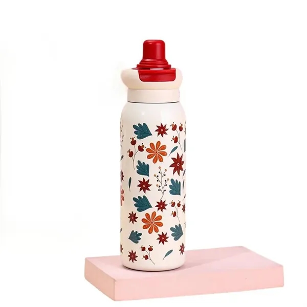 22 oz LABUBU Cartoon Insulated Dual-Drink Bottle with Straw - 22 oz LABUBU Cartoon Insulated Dual-Drink Bottle with Straw - Image 17 of 32