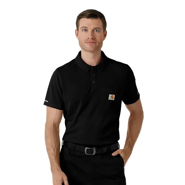 Rugged Flex RSCU Men's Lightweight Short Sleeve Polo Scrub - Rugged Flex RSCU Men's Lightweight Short Sleeve Polo Scrub - Image 0 of 12