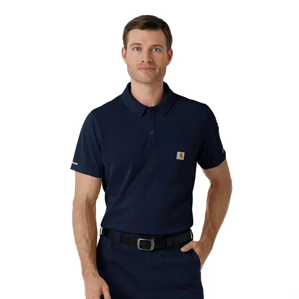 Rugged Flex RSCU Men's Lightweight Short Sleeve Polo Scrub - Rugged Flex RSCU Men's Lightweight Short Sleeve Polo Scrub - Image 11 of 12