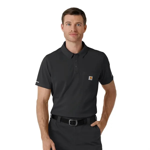 Rugged Flex RSCU Men's Lightweight Short Sleeve Polo Scrub - Rugged Flex RSCU Men's Lightweight Short Sleeve Polo Scrub - Image 12 of 12