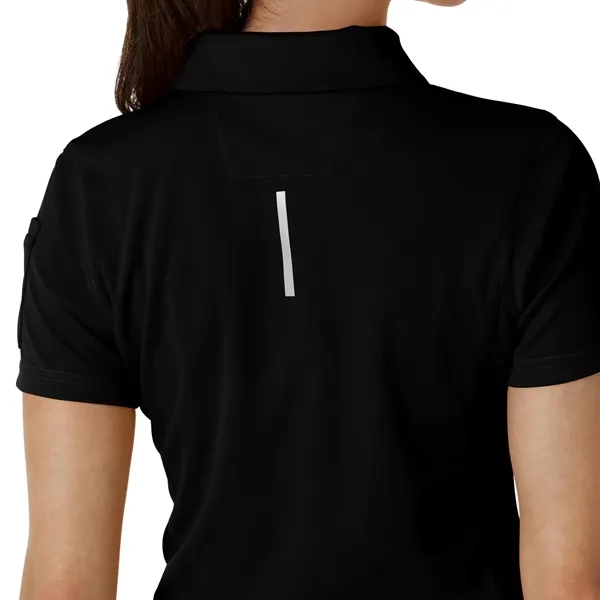 Rugged Flex RSCU Women's Lightweight Short Sleeve Polo Scrub - Rugged Flex RSCU Women's Lightweight Short Sleeve Polo Scrub - Image 8 of 11