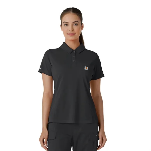 Rugged Flex RSCU Women's Lightweight Short Sleeve Polo Scrub - Rugged Flex RSCU Women's Lightweight Short Sleeve Polo Scrub - Image 11 of 11